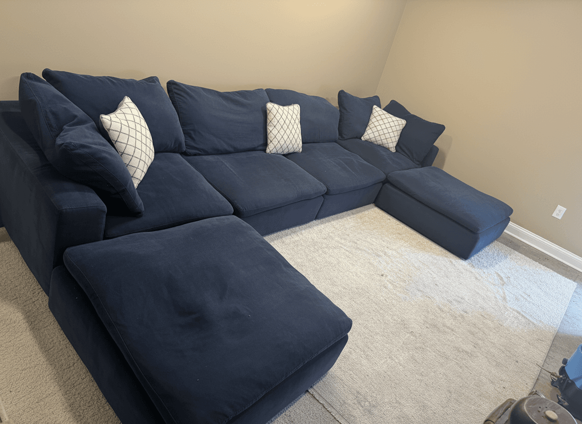 Dream Cloud sectional from another angle